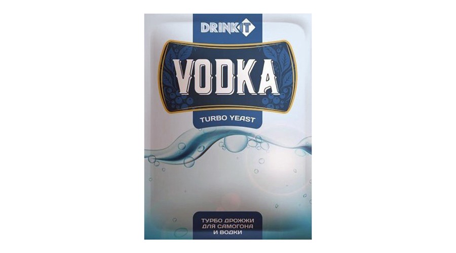 Дрожжи спиртовые DRINKIT Vodka, 65 гр