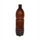 Бутылка ПЭТ пластиковая коричневая с крышкой 0,5 литра
