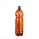 Бутылка ПЭТ пластиковая коричневая с крышкой 1,5 литра